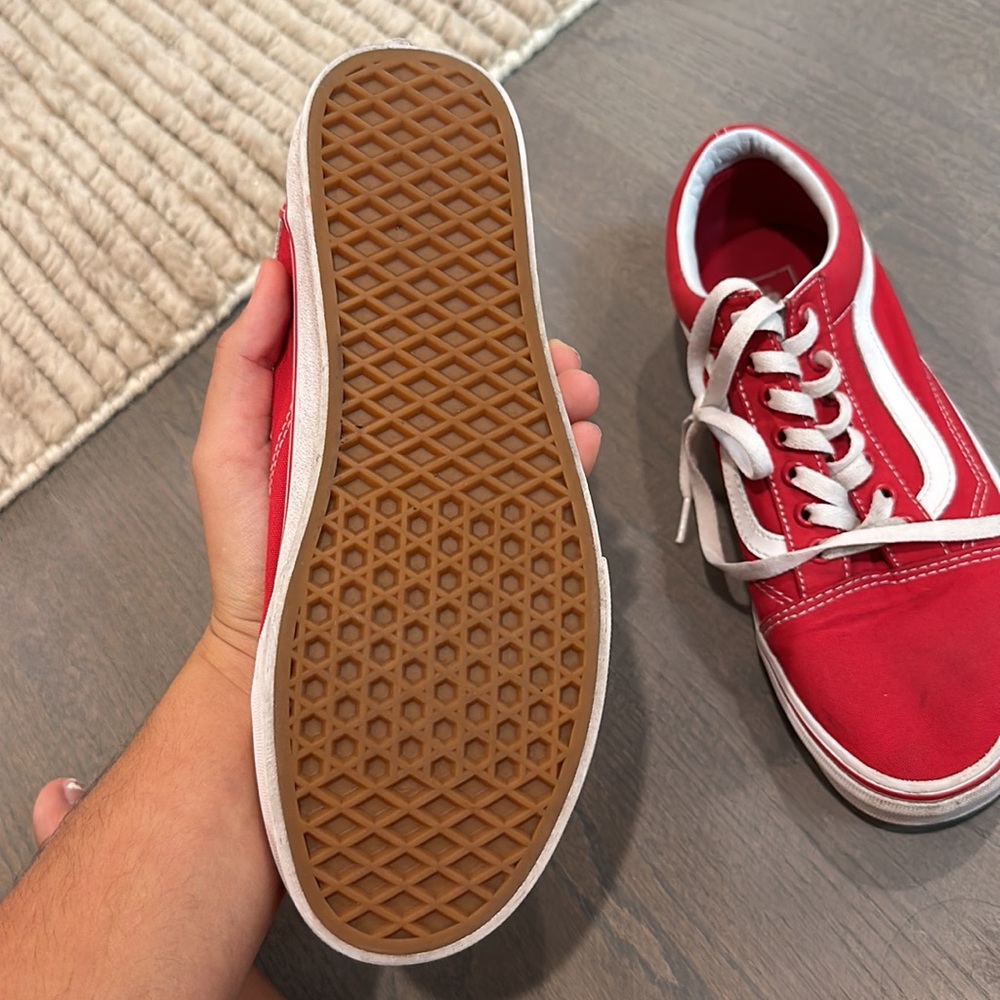 Red Vans - Picture 3 of 4
